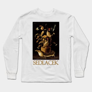 Flower Piece by Franz Sedlacek Long Sleeve T-Shirt